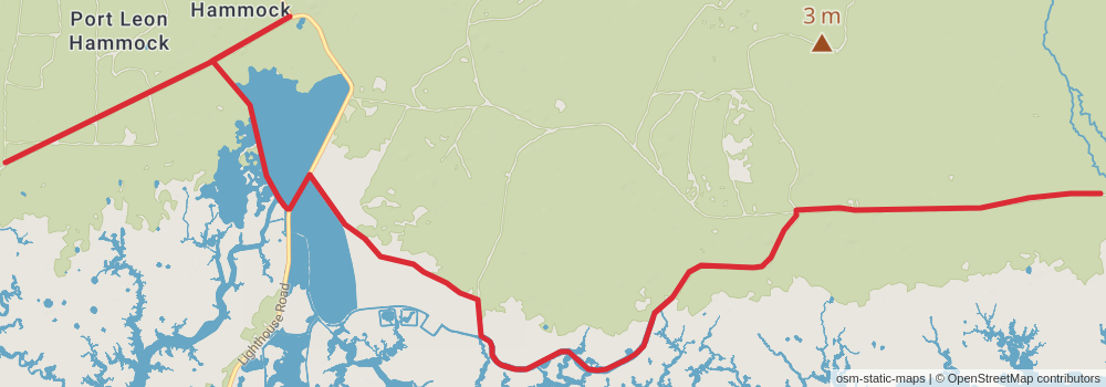 American Perimeter Trail - Florida Primary stage 27 Map