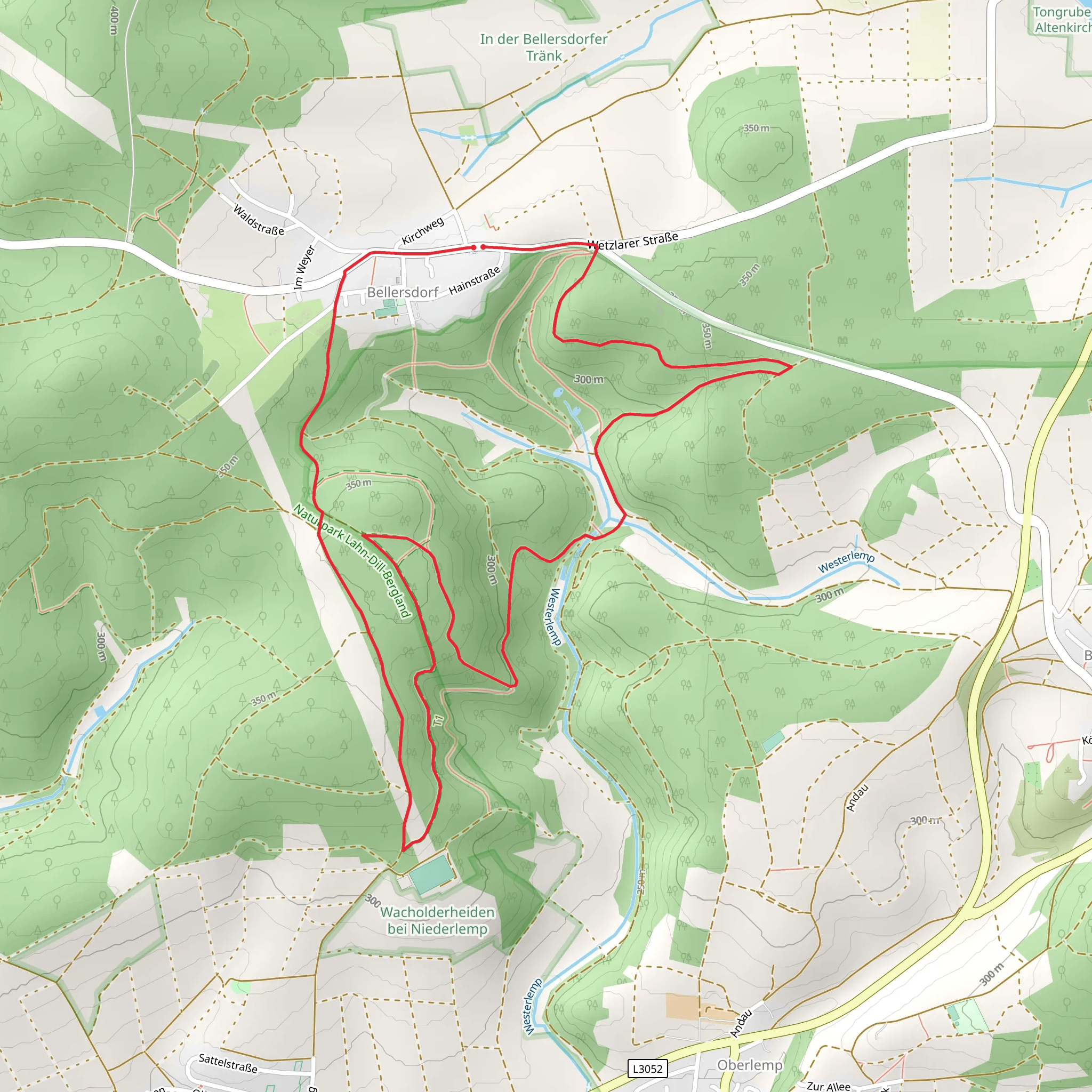 Bellersdorf Loop mobile static map