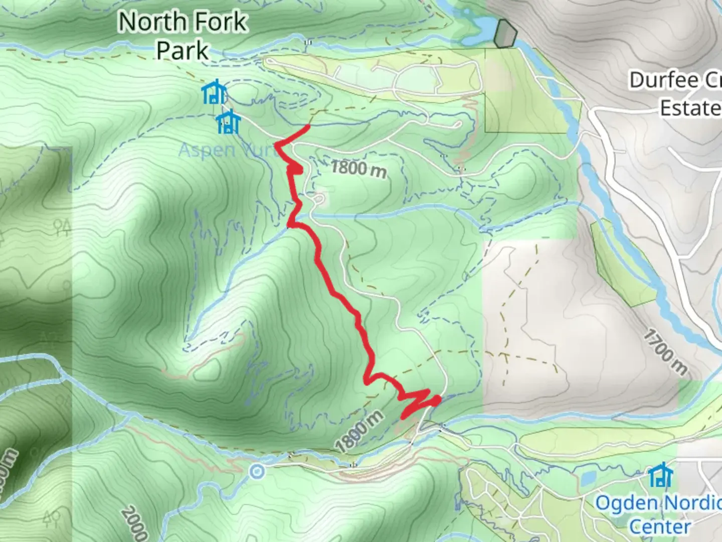 An image depicting the trail Mule Ear Connector Trail and its surrounding area.