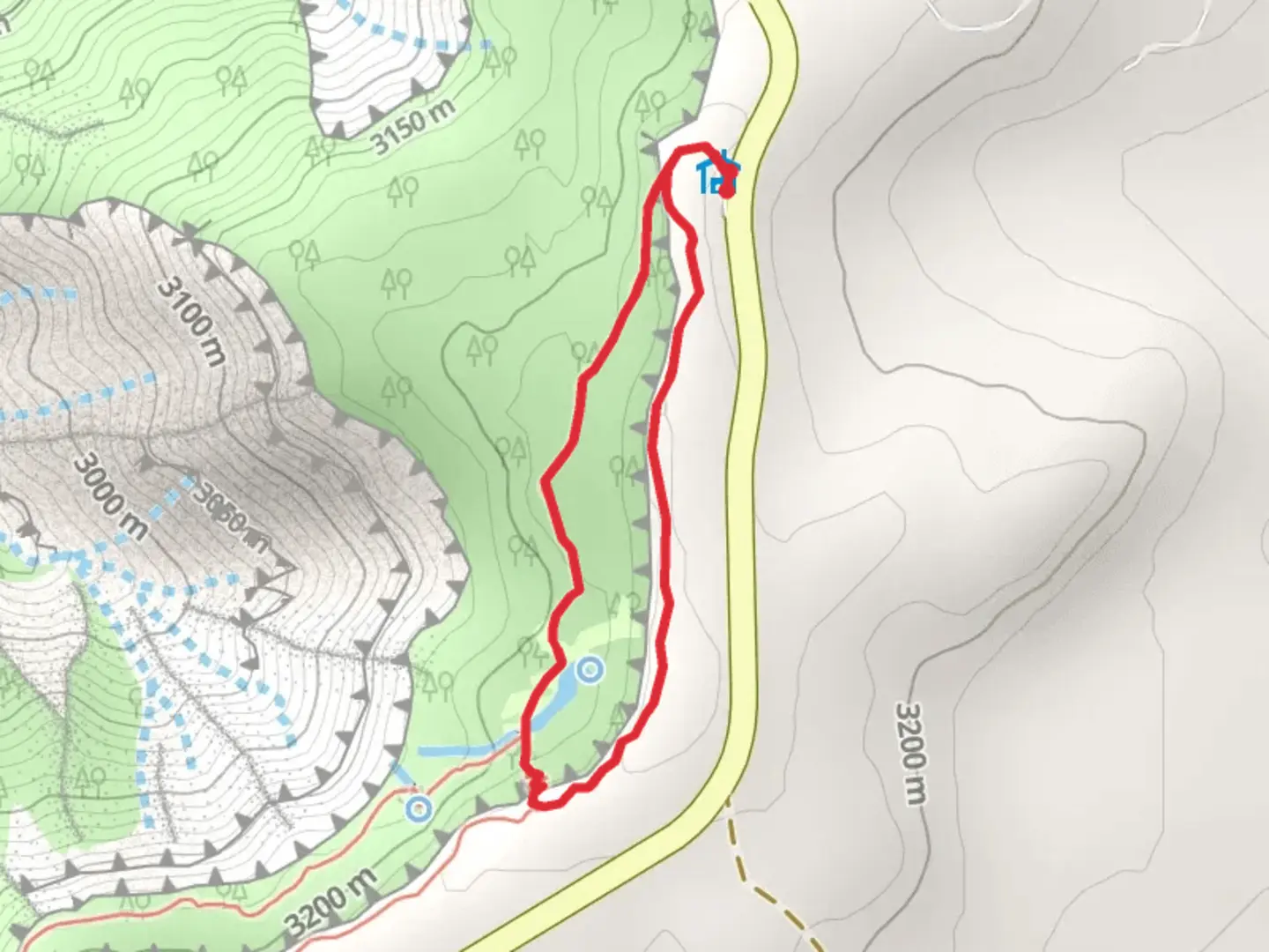An image depicting the trail Alpine Pond Loop Trail and its surrounding area.