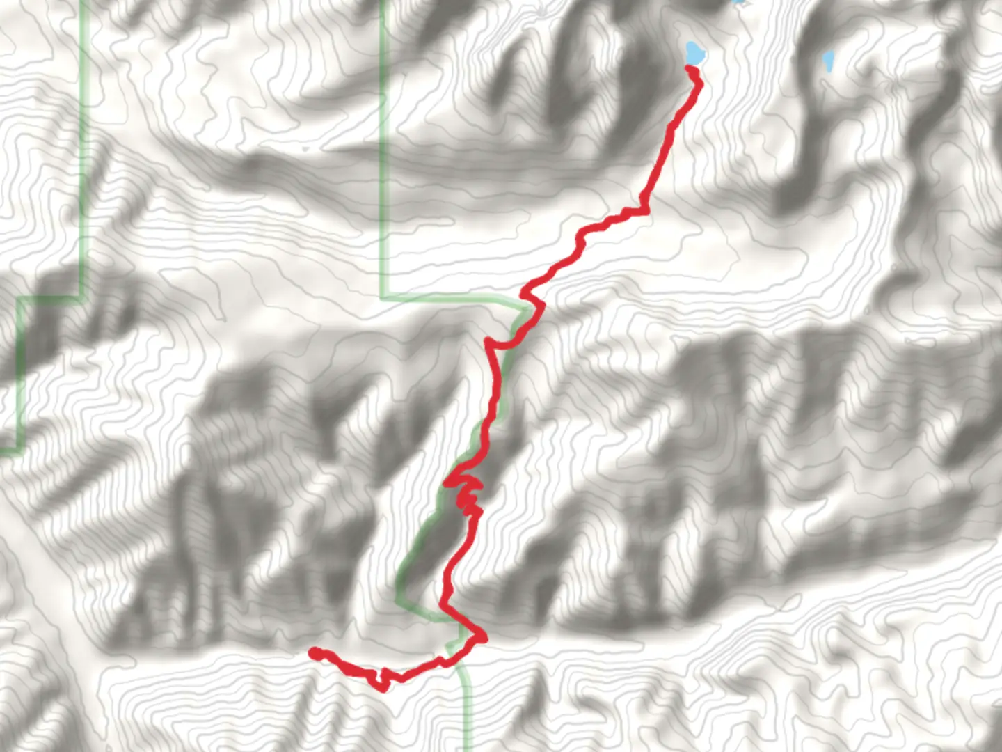 An image depicting the trail Elbow Lake via East Fork Mill Creek Trail and its surrounding area.