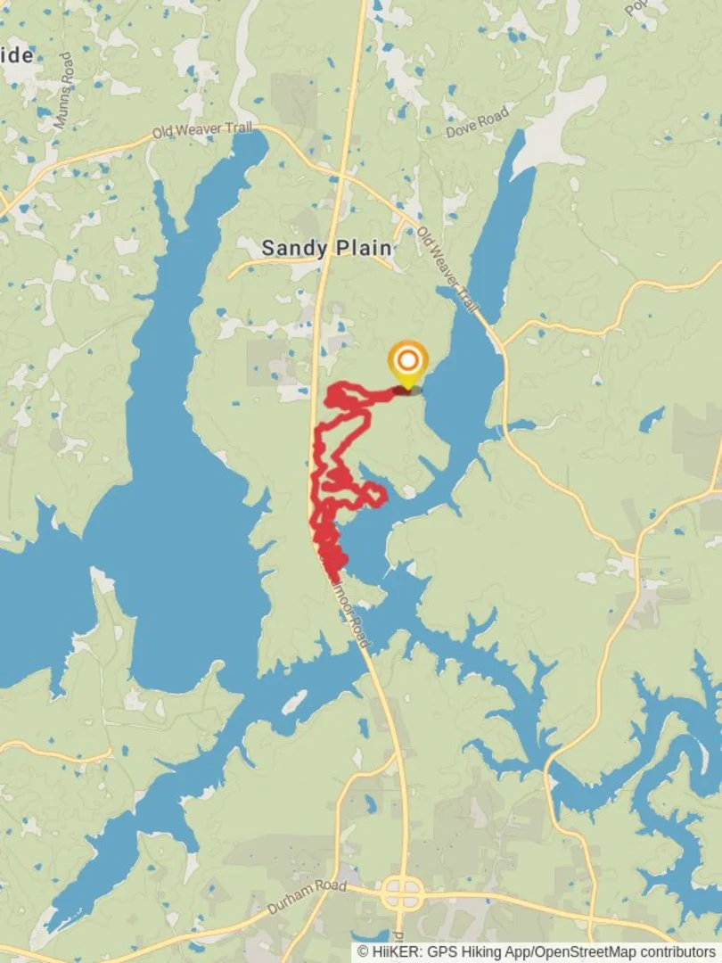 An image depicting the trail West and South Loop Trail and its surrounding area.