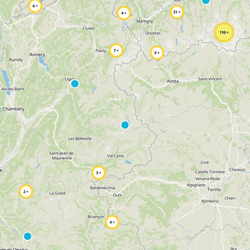 Bourg-Saint-Maurice Static Map