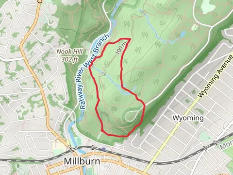 Sunset, Pingry and Lenape Loop Trail