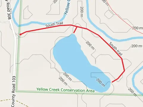 South Trail via Yellow Creek