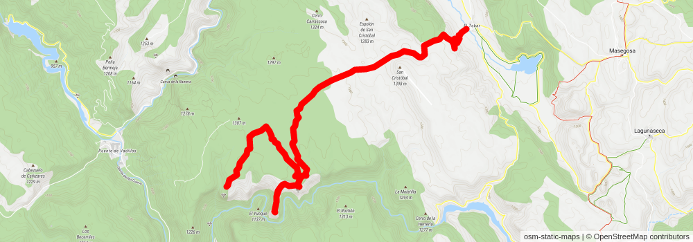 Seven Counts Castle Route PR CU 90 stage 2 Map