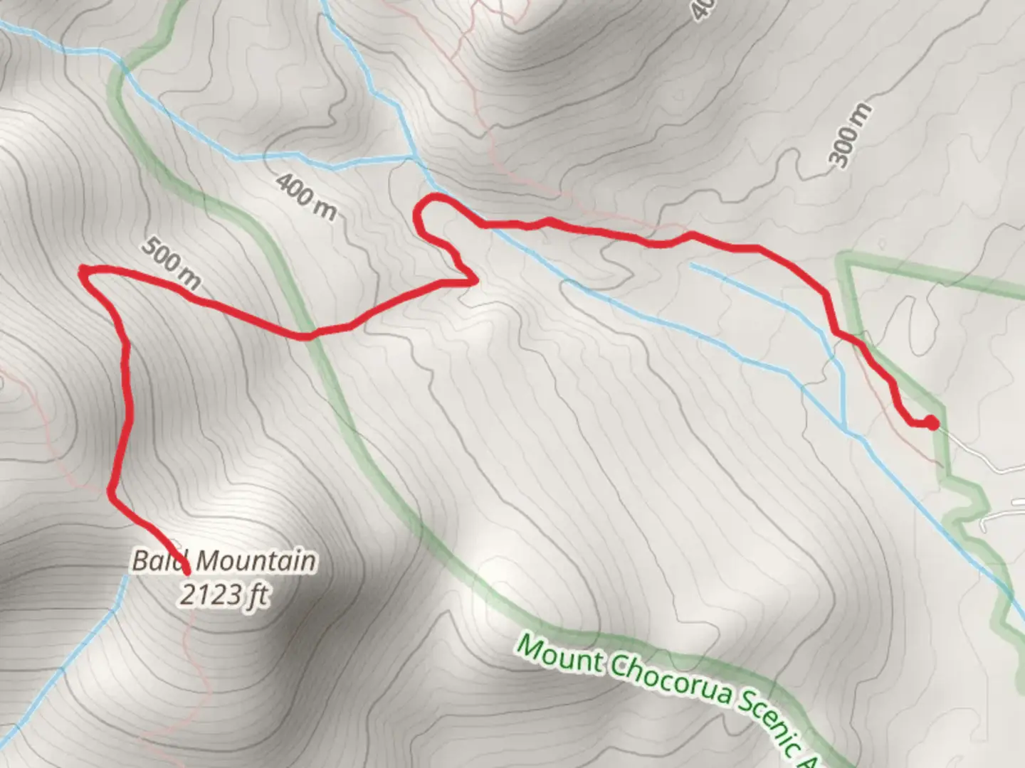 An image depicting the trail Pequawket - Bald Mountain Trail and its surrounding area.