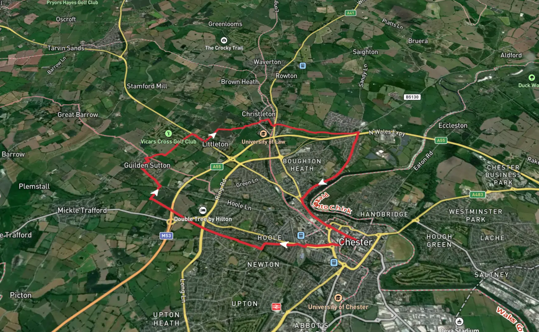Cheshire Rail Trail Cycle Trails In Cheshire Guilden Sutton Park