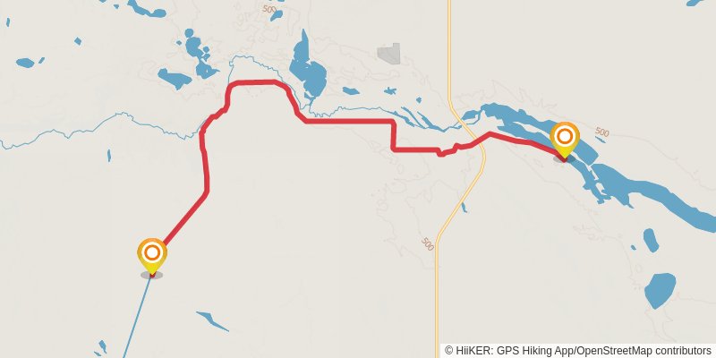 North Country Trail stage 7 Map