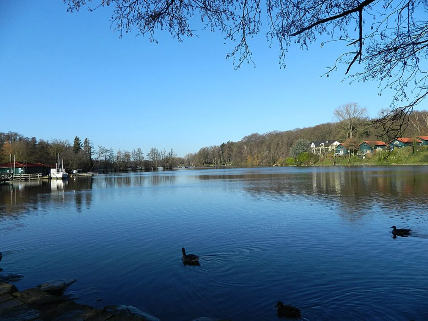 An image depicting the trail Hariksee and Schwalmtalweg Loop and its surrounding area.