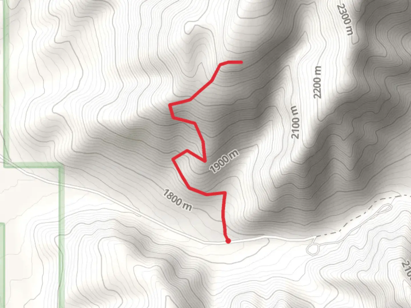 An image depicting the trail Devils Den Walk and its surrounding area.