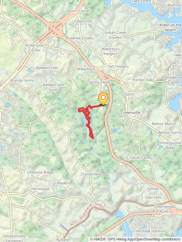 Bacon Ridge, Brick Trail and Straw Loop Trail