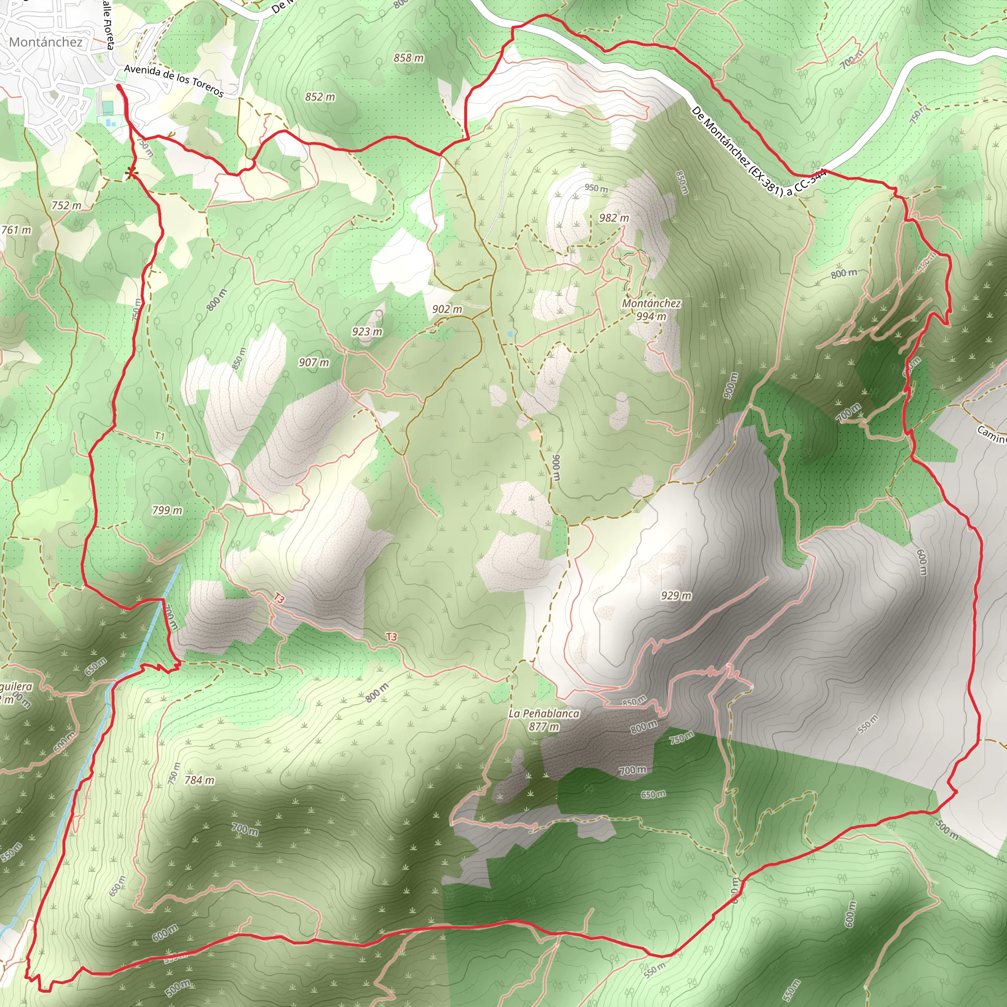 Route of the Cowherd PR CC 28 mobile static map