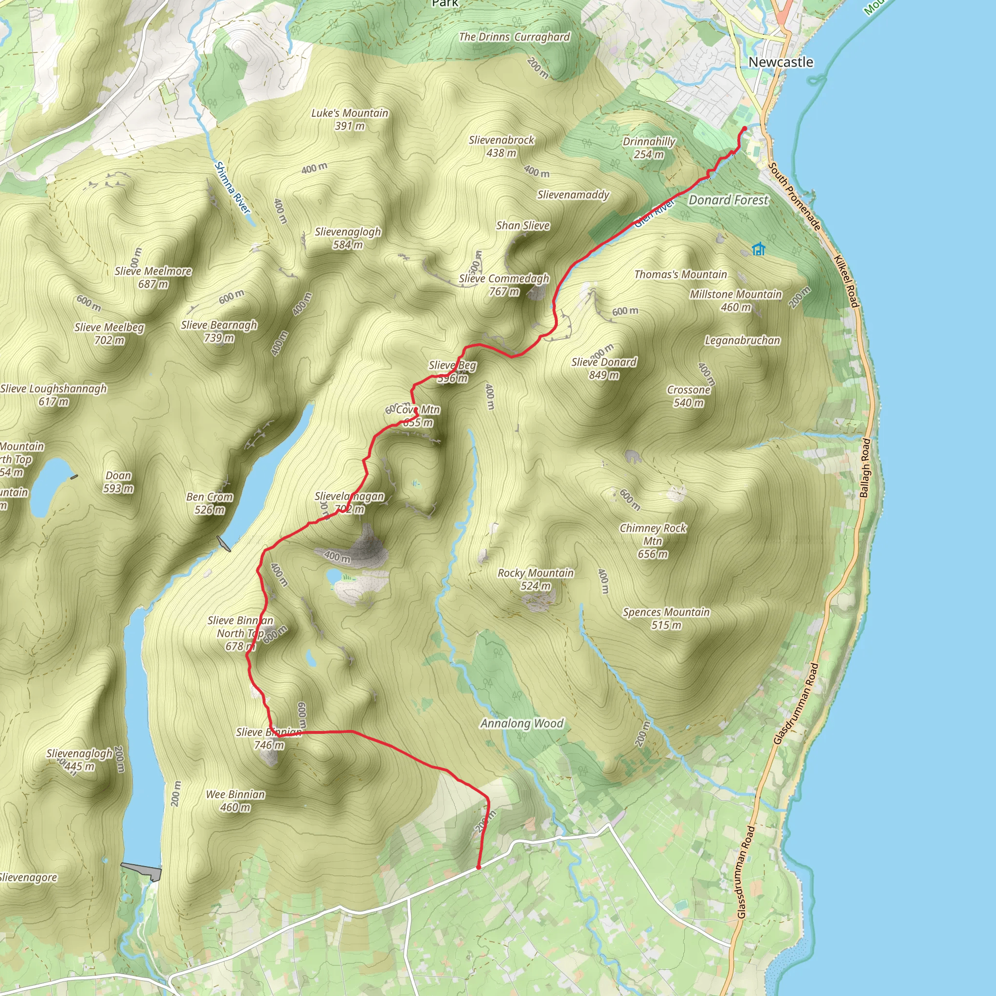 Reservoir Views mobile static map