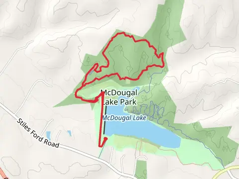 McDougal Lake and McDougal Loop Trail