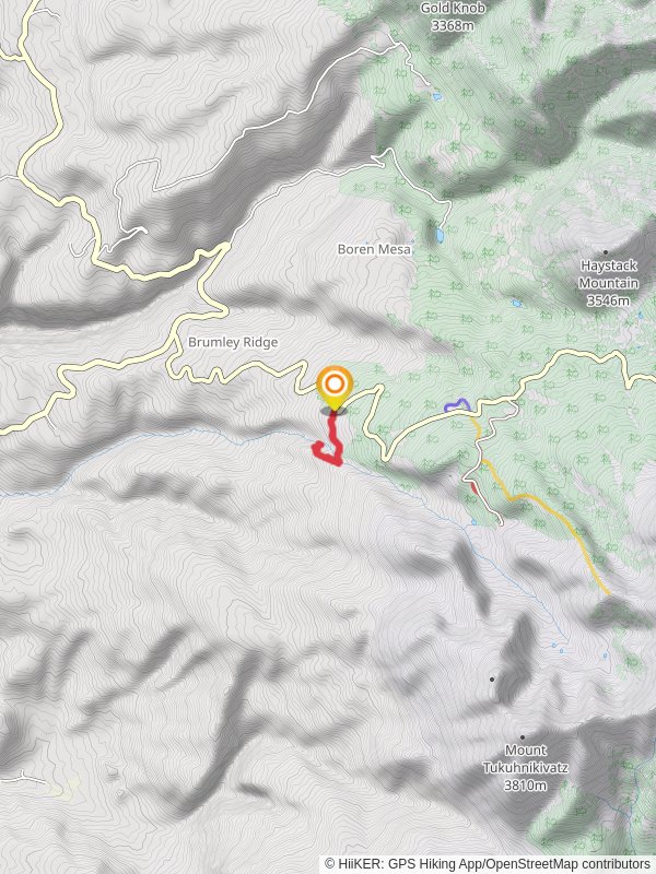 Brumley Creek via Squaw Springs