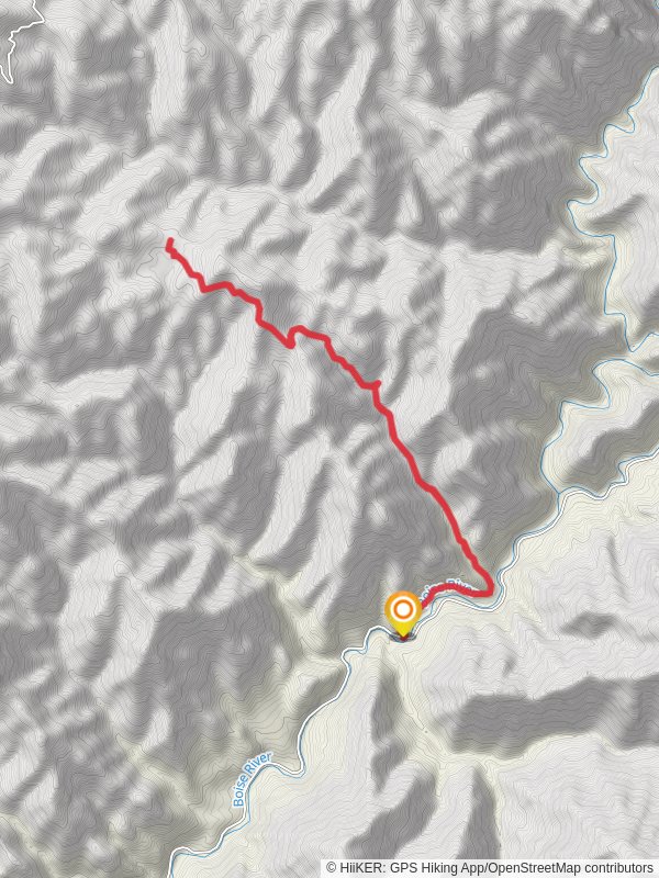 Walk along Boise River and Haga Creek