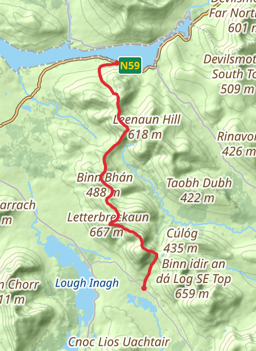 Maumturks 3 b mobile static map
