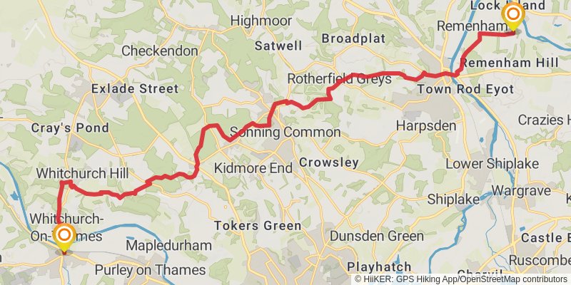 15 Loop Walk from Ascot stage 6 Map