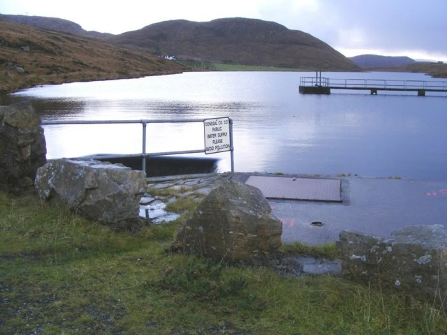 An image depicting the trail Crocknafarragh and Mullincrick Lough Walk and its surrounding area.