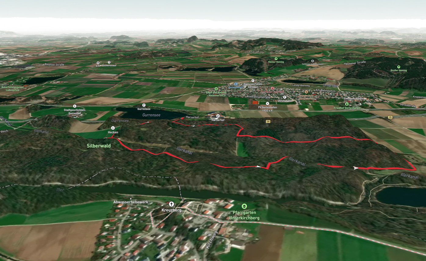 Silberwald Loop from Gurrensee