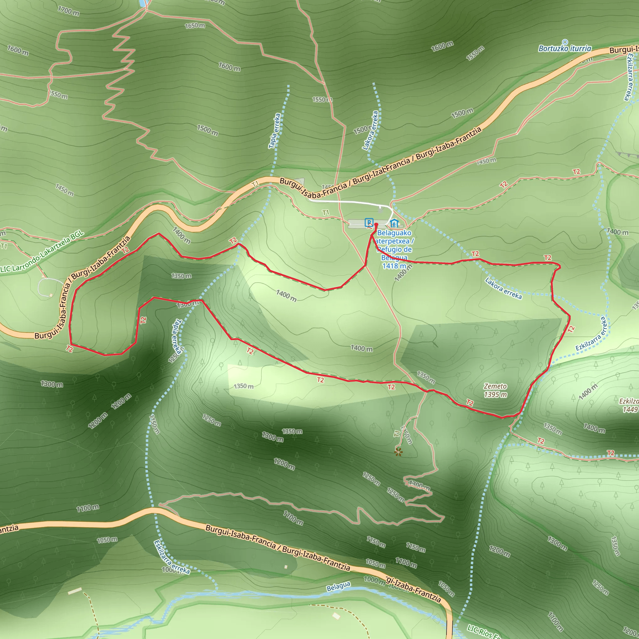 Zemeto SL NA 82 mobile static map