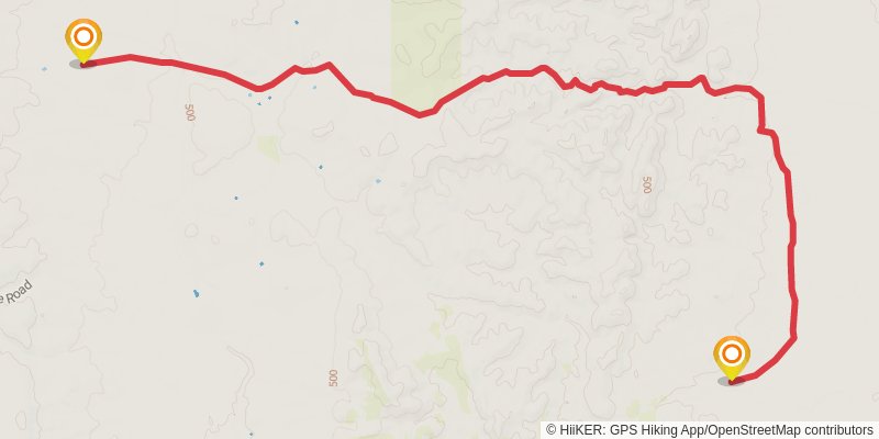 Heysen Trail stage 29 Map