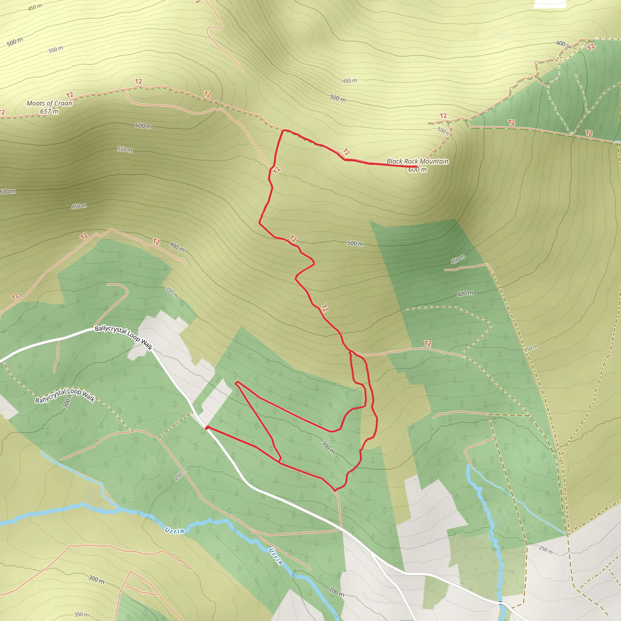 Black Rock Mountain Walk mobile static map