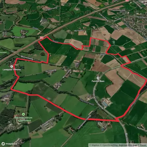 De Mors and Het Rheins via Ganzen Weg