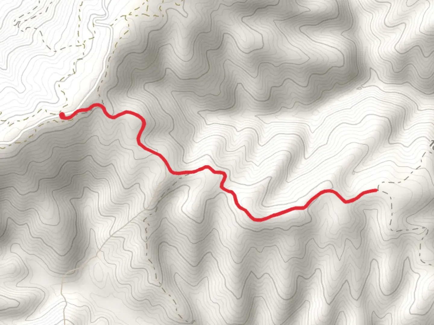 An image depicting the trail Little Sullivan Ridge Trail and its surrounding area.