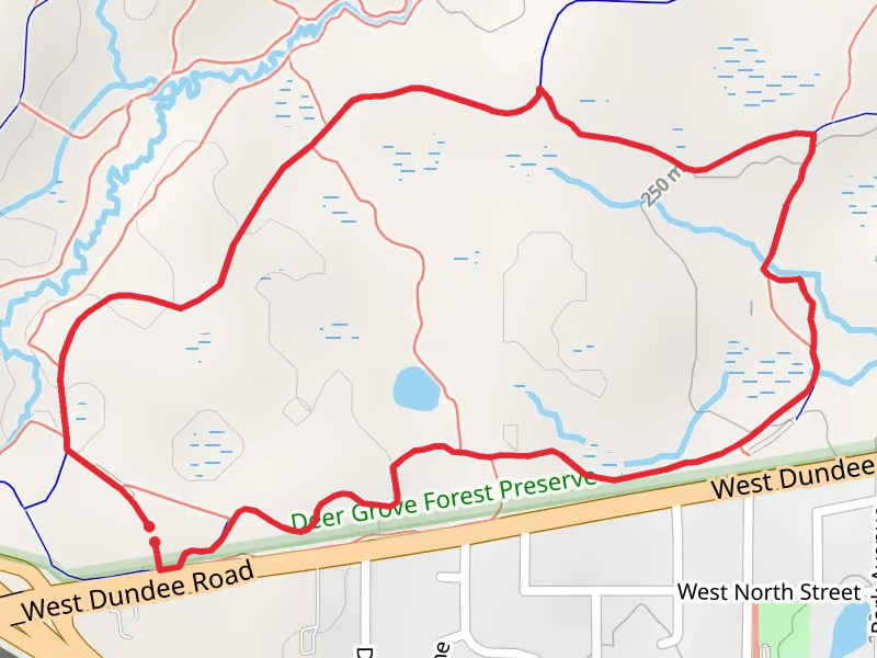 Orange and Yellow Loop Trail