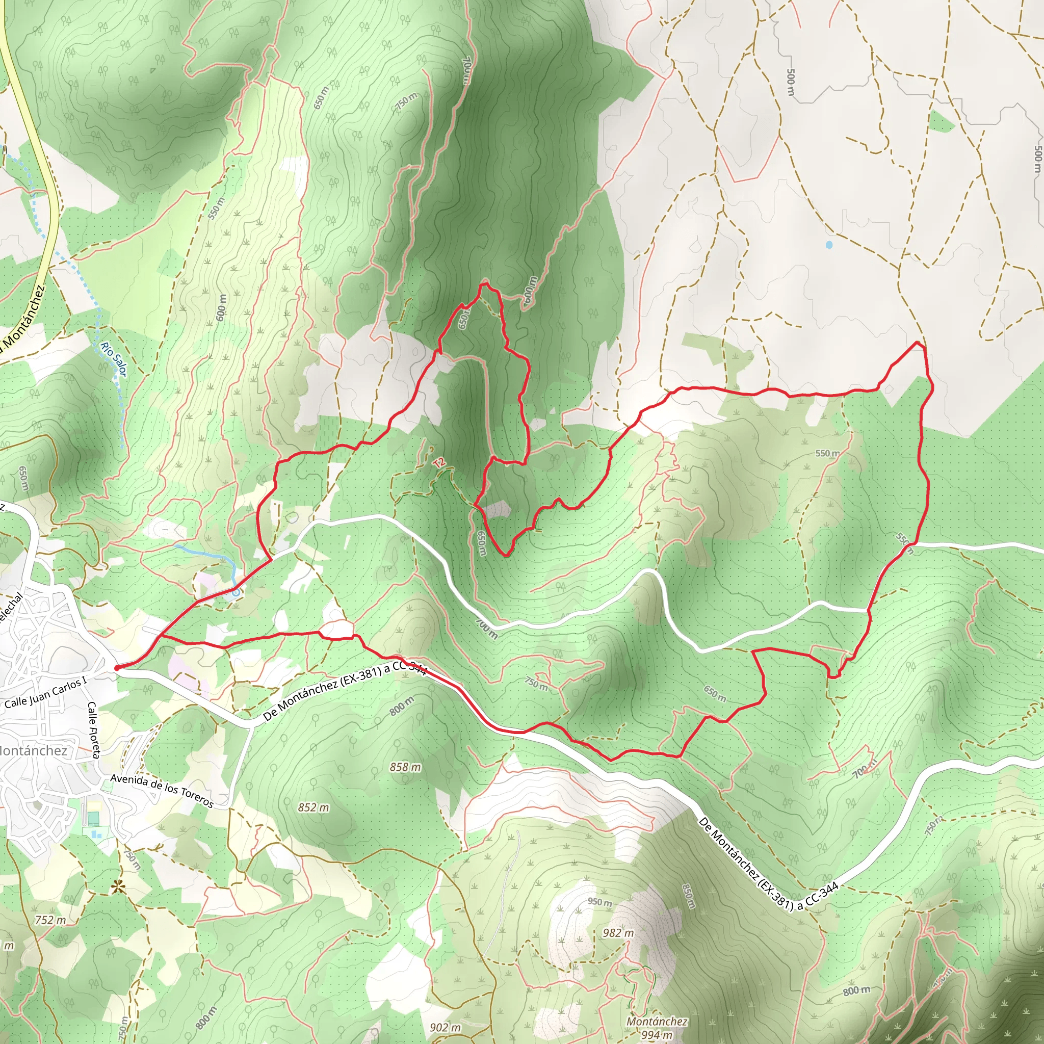 Robledo Route PR CC 29 mobile static map