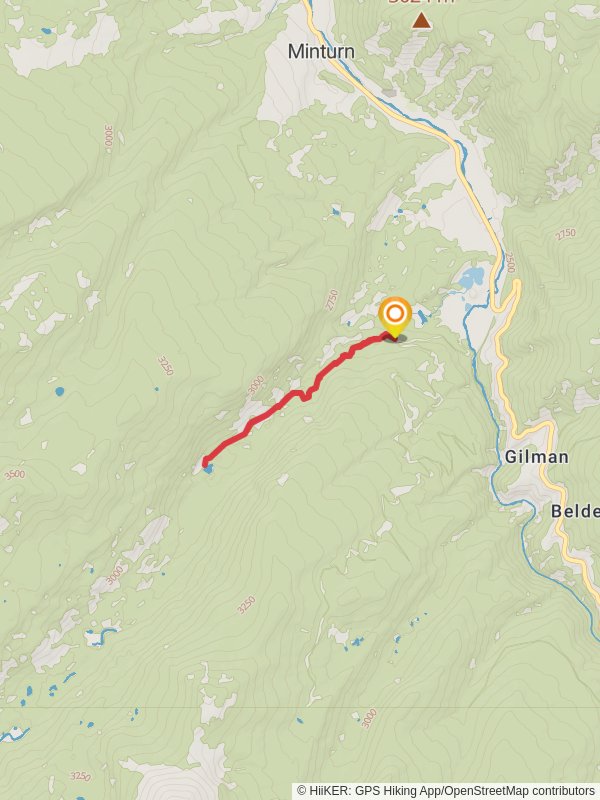 Cross Creek Trail Out and Back