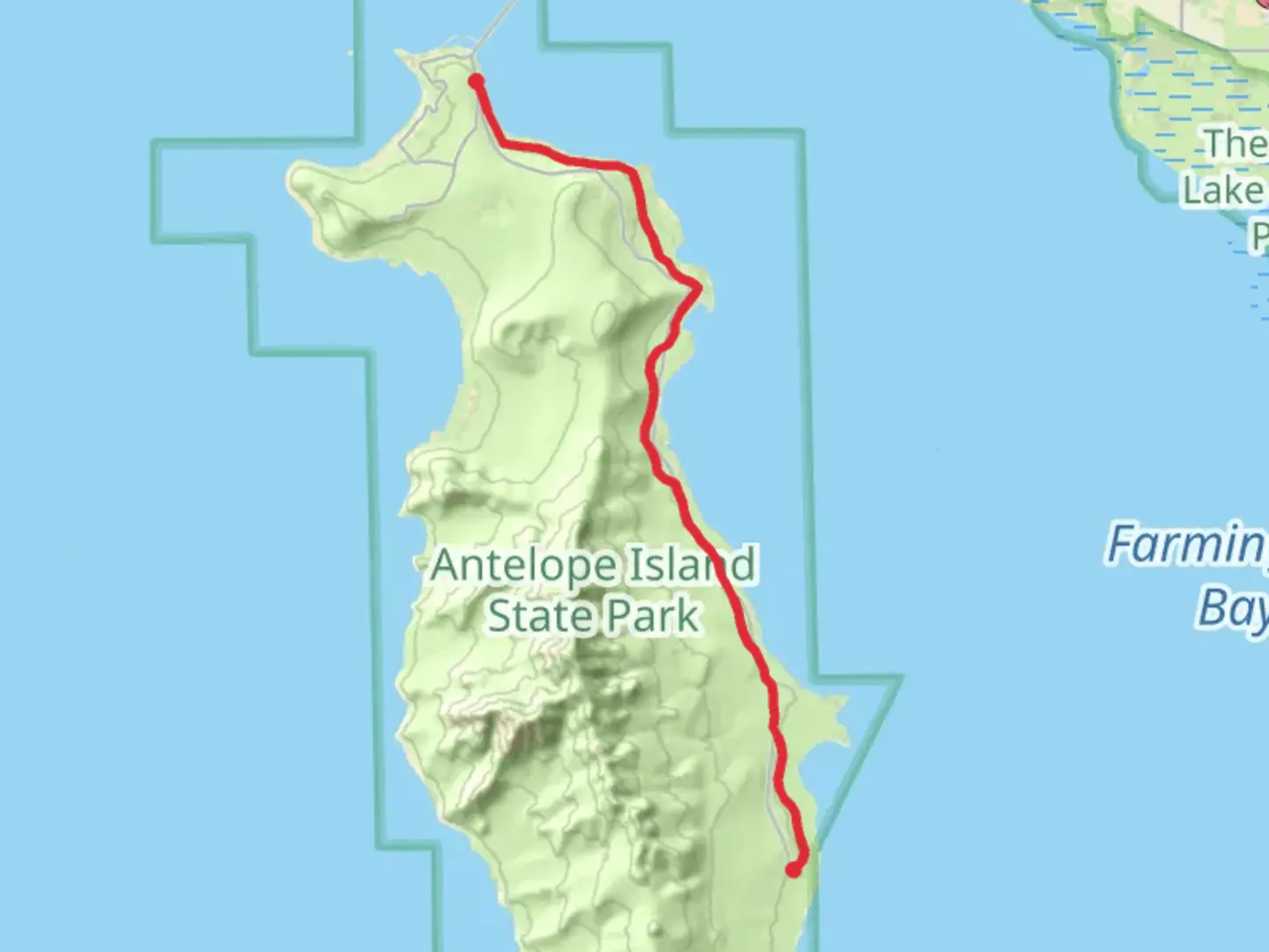 An image depicting the trail Mountain View Trail and its surrounding area.