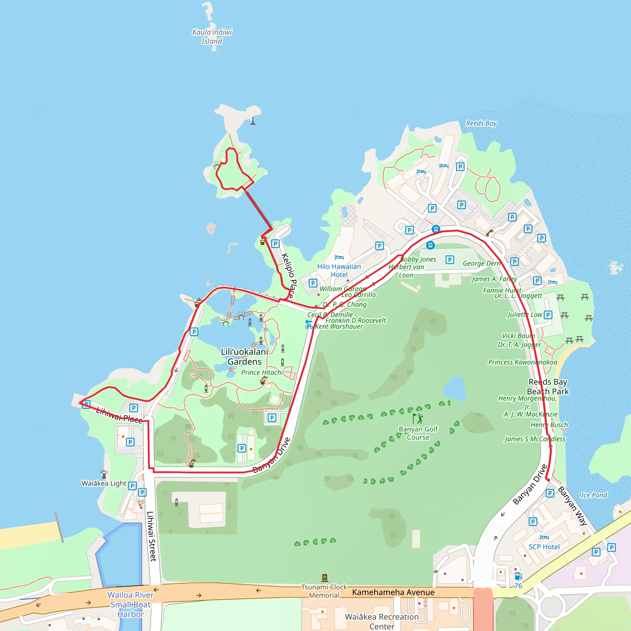 Mokaoku Loop mobile static map