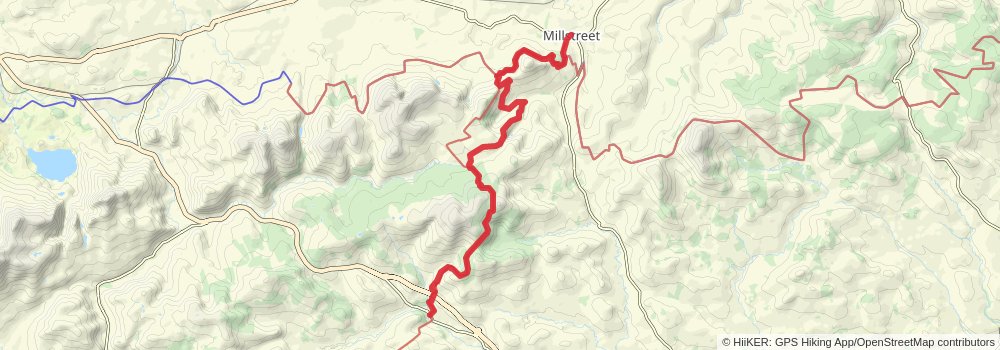 Beara Breifne Way stage 7 Map