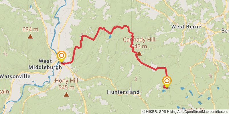 Long Path stage 30 Map