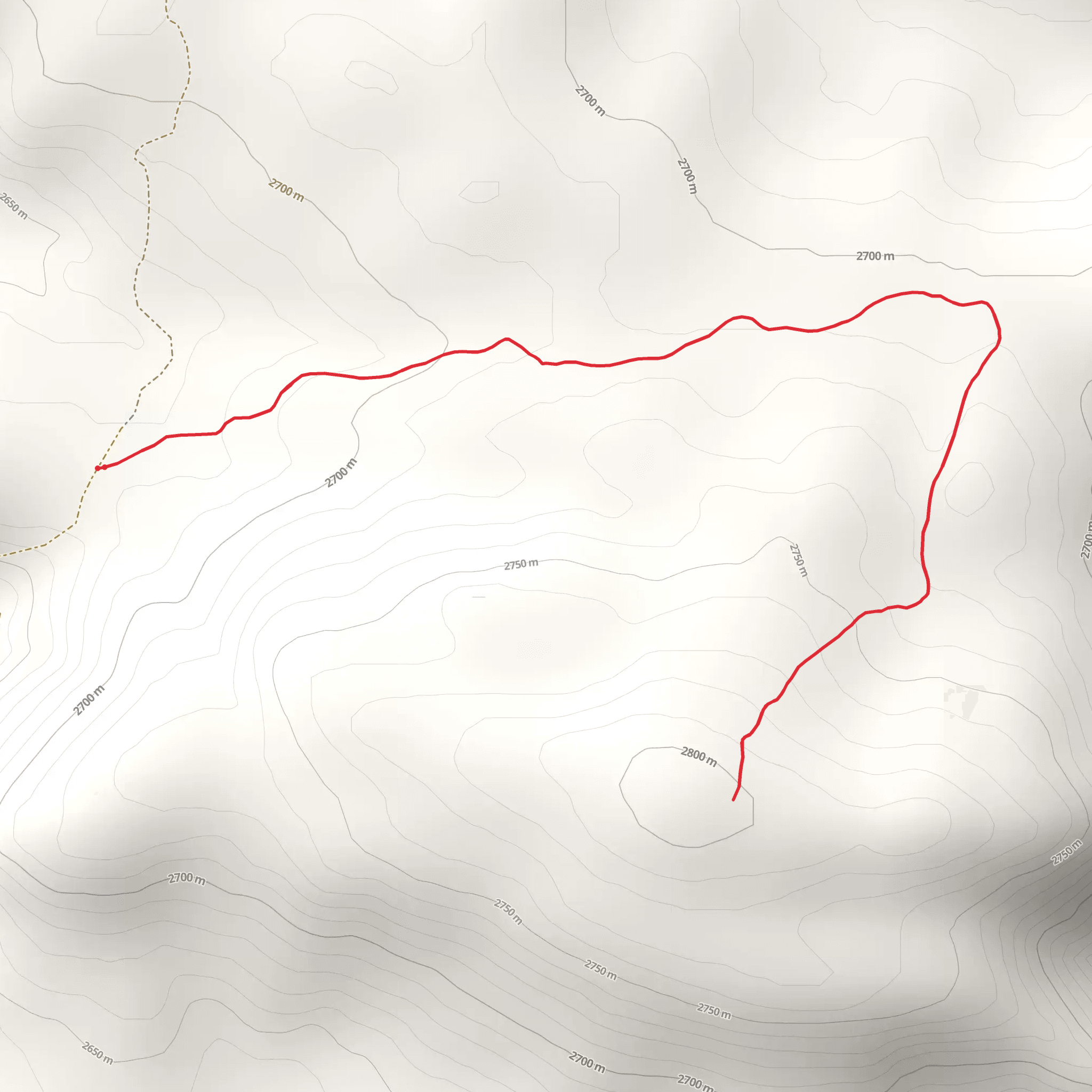 Log Spring Trail mobile static map