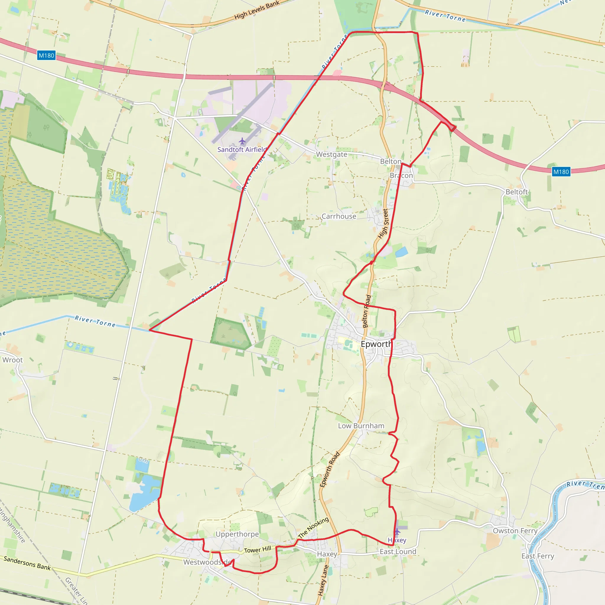 Vermuyden Way mobile static map