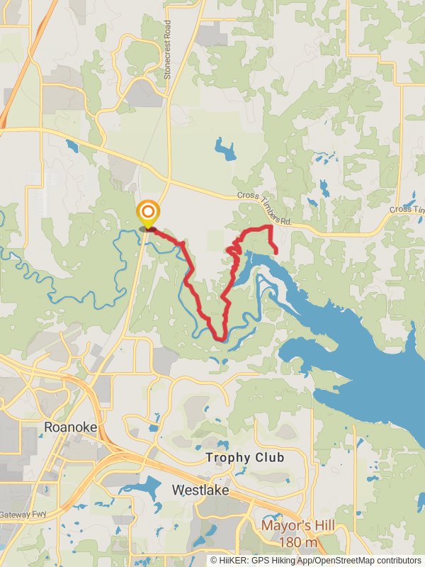 Denton Creek - Knob Hill Loop Trail