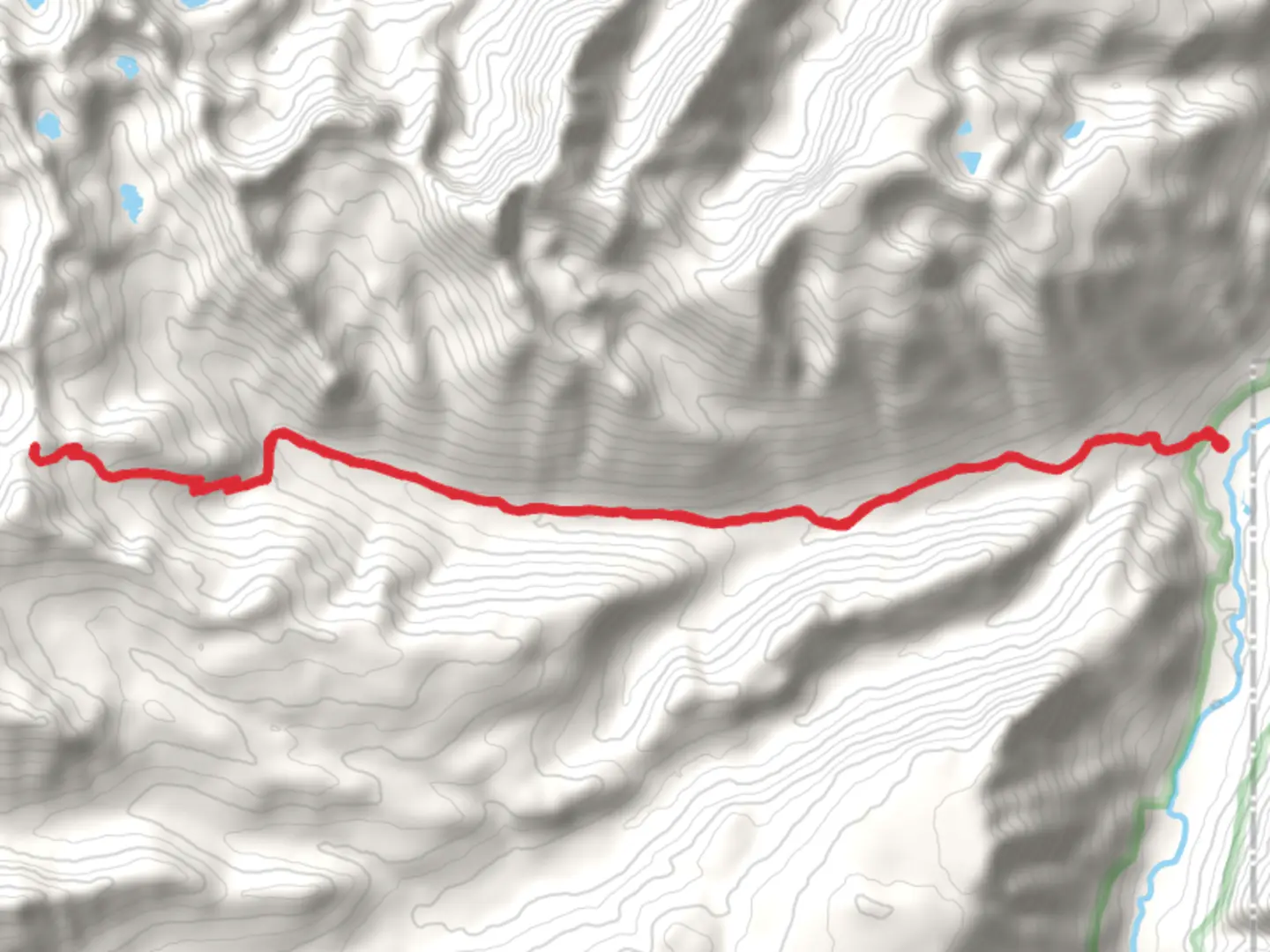 An image depicting the trail Fourmile Trail and its surrounding area.