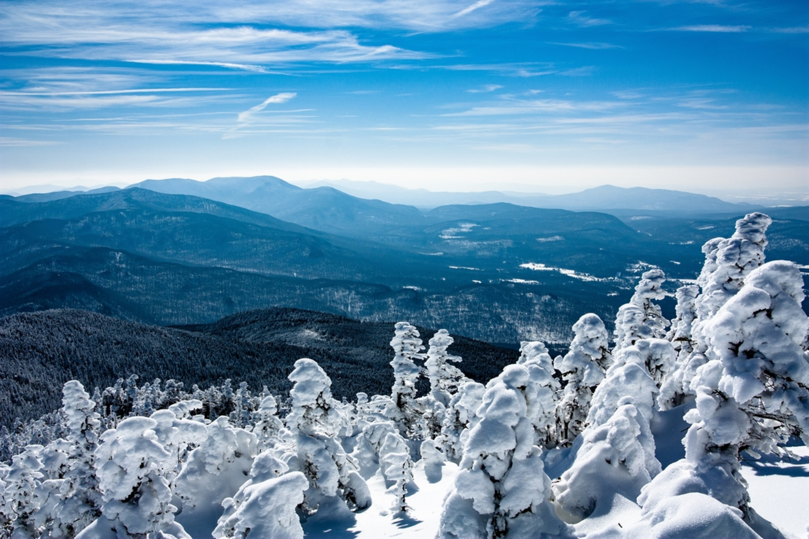 An image depicting the trail Battell Trail and its surrounding area.