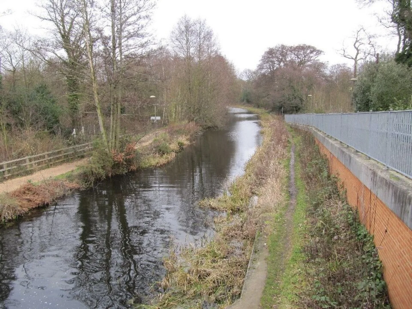 An image depicting the trail Woking to West Byfleet Walk and its surrounding area.