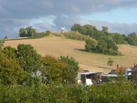 An image depicting the trail Tysoe Windmill Walk and its surrounding area.