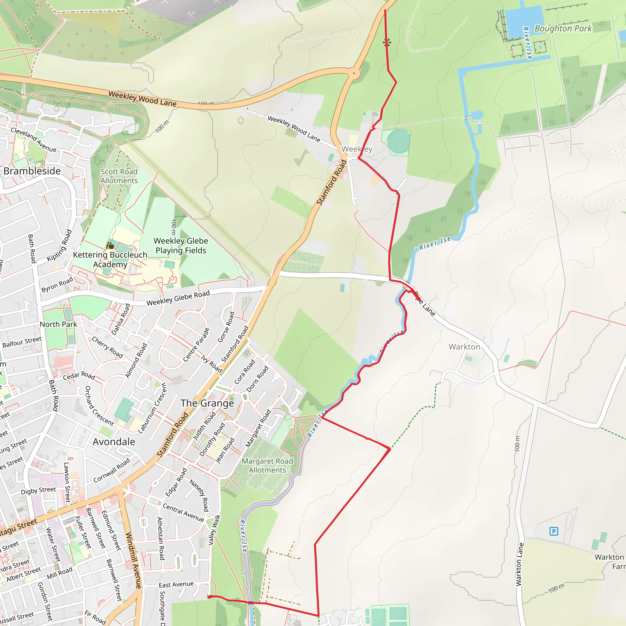 Kettering mobile static map