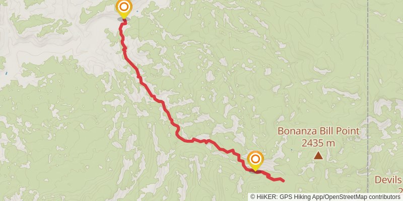 Lanphier Trail stage 2 Map