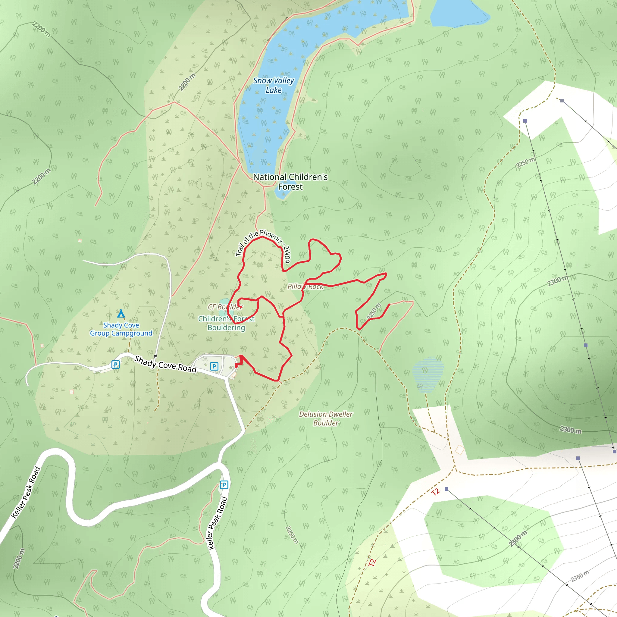 Trail of the Phoenix mobile static map