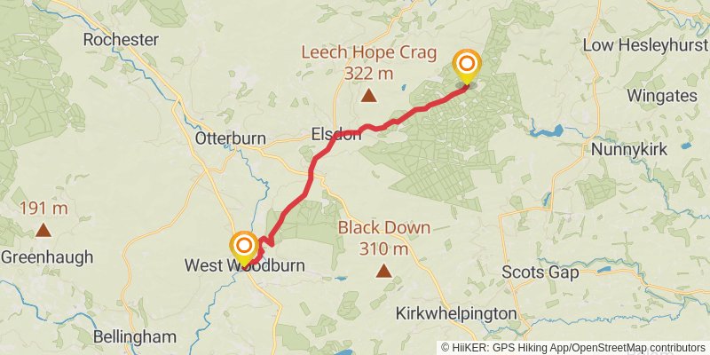 Northern Crossway stage 12 Map