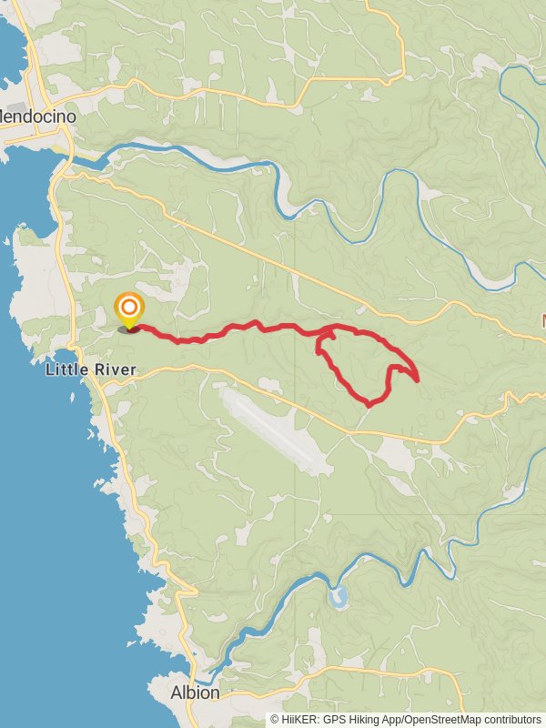 Fern Canyon Scenic Trail and Old Logging Road Trail