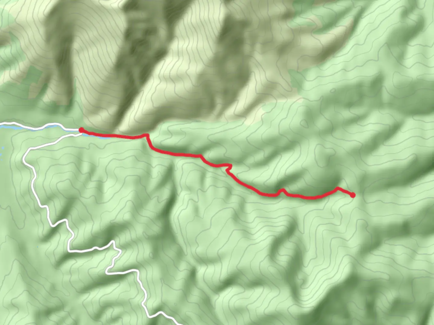 An image depicting the trail Dodge Summit Trail and its surrounding area.
